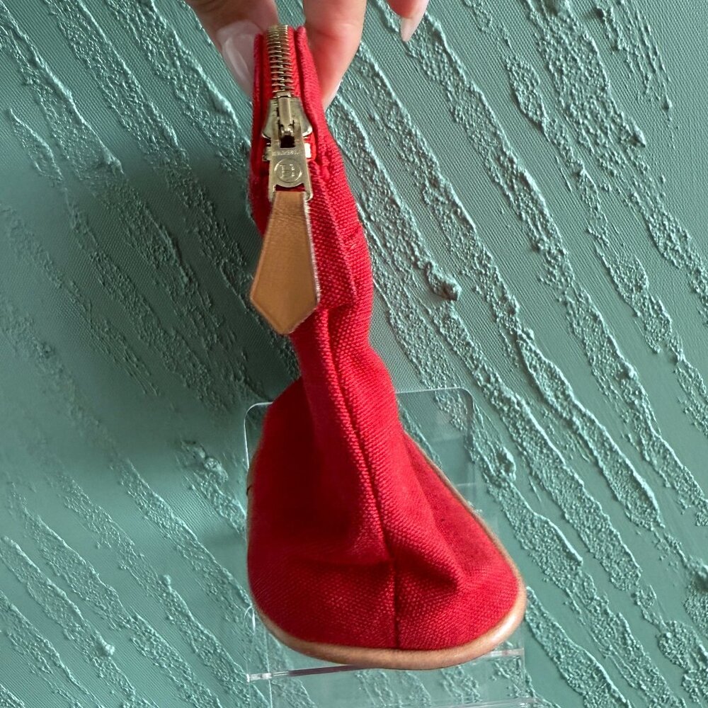 Hermes Small Red Pouch - image 5